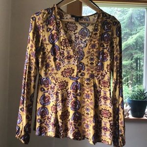 Floral boho top Forever 21